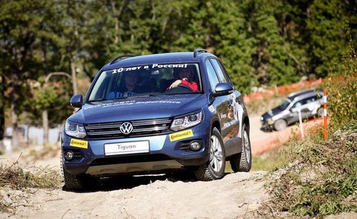 Десятый сезон Volkswagen Driving Experience в Туапсинском районе.