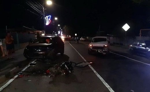 ДТП произошло вечером 15 сентября на улице Ставропольской