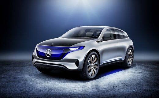 Прототип Mercedes Generation EQ сможет проехать до 500 км на одной зарядке