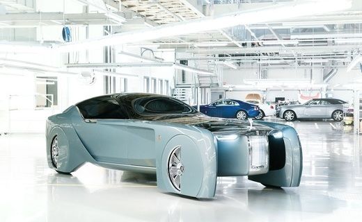 "Роскошь будущего" показали на примере концепта Rolls-Royce VISION NEXT 100