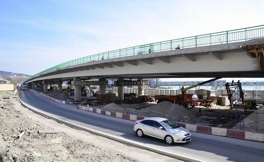 В тестовом режиме запустили развязку на Сухумском шоссе