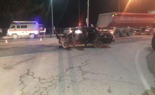 Авария произошла в поселке Ахтырский Абинского района накануне вечером