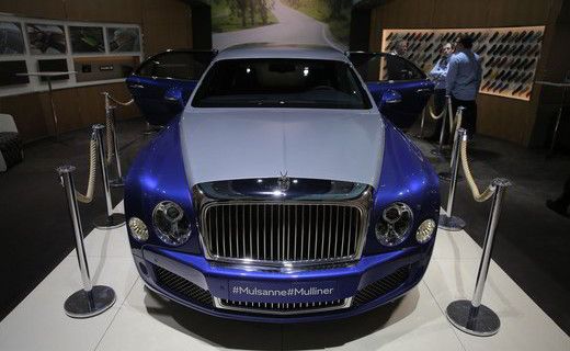 В Женеве представили Bentley Mulsanne Grand Limousine by Mulliner.