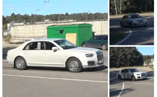 Премиальный автомобиль нового российского бренда сняли на российских дорогах