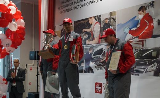 Сотрудник «Тойота Центр Краснодар» победил в Конкурсе Профессионального Мастерства.