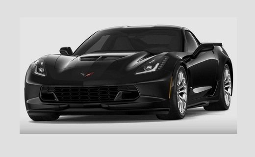 На торги будет выставлен чёрный Corvette Z06, оснащённый 6,2-литровым V8 на 659 "лошадей"