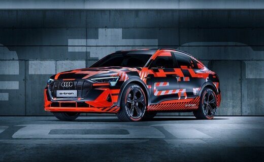 Купеобразная версия кроссовера Audi e-tron будет представлена на автосалоне в Лос-Анджелесе
