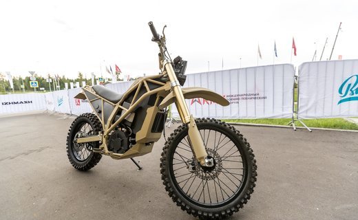 Электромотоцикл презентовали на международном форуме «Армия-2018»