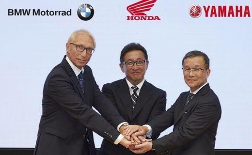 BMW Motorrad, Honda и Yamaha объединяют усилия.