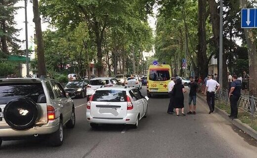 ДТП произошло вечером 29 июня в Центральном районе на улице Донской