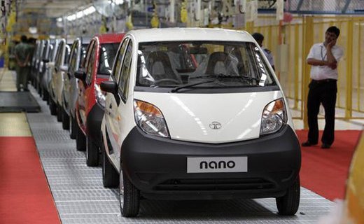 Компания Tata Motors прекратила производство хэтчбека Nano
