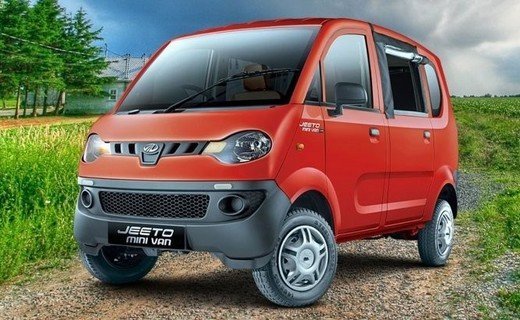 Mahindra Jeeto Mini Van - таково название модели самого бюджетного минивэна в мире