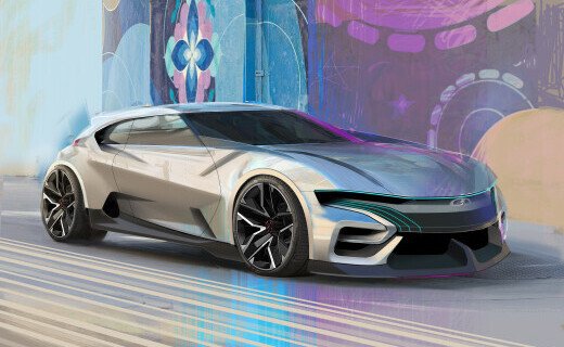 Очередной пример удачной фантазии на тему развития автомобилей LADA продемонстрировал дизайнер из России Илья Разумов