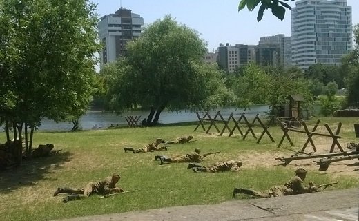 Сегодня, 26 мая, на берегу реки Кубань развернулся ожесточенный бой