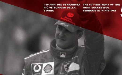 В честь 50-летия легендарного гонщика в музее Ferrari в Маранелло будет открыта специальная экспозиция "Michael 50"