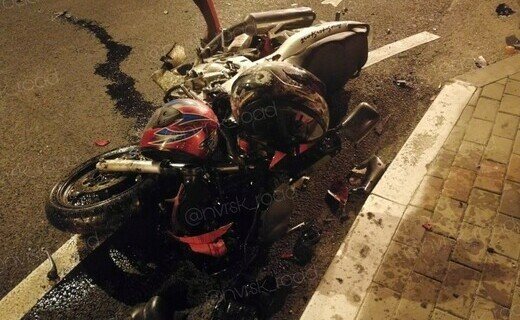 9 мая в Шесхарисе в разворачивающуюся иномарку влетел попутный мотоцикл