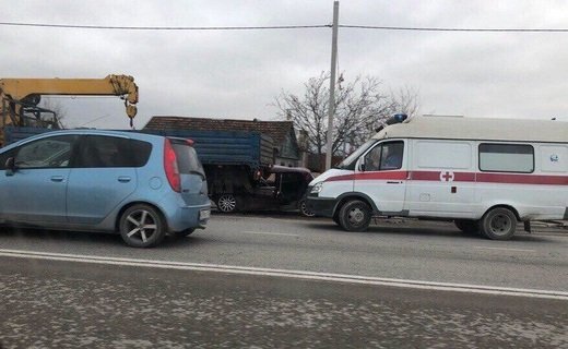 Авария произошла сегодня, 23 декабря, в районе Цемдолина города Новороссийска