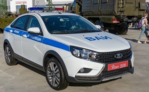 Полицейская Lada Vesta выпускается с 2015 года, однако только сейчас автомобиль получил ОТТС