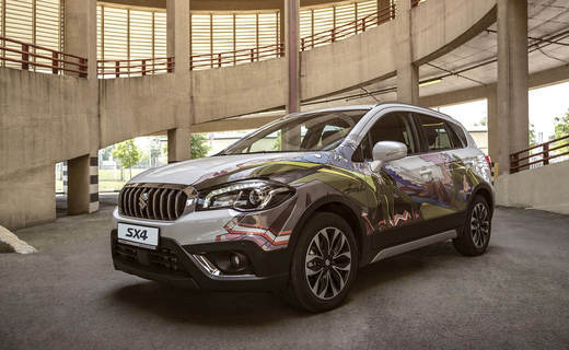 Suzuki SX4 с граффити на кузове появится в продаже