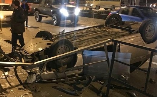 Молодого человека, по вине которого пострадали четыре машины, доставят в Краснодар из Адыгеи