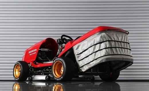 Новая супергазонокосилка Mean Mower V2 получила двигатель от супербайка Honda CBR 1000RR Fireblade