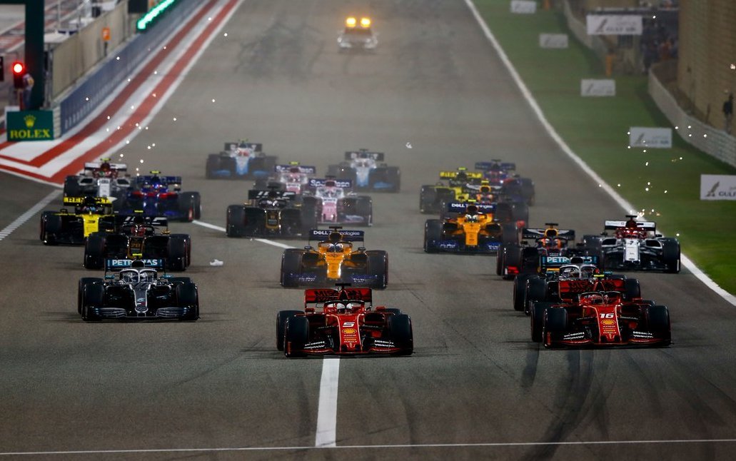 Гран-при Бахрейна 2019. Старт