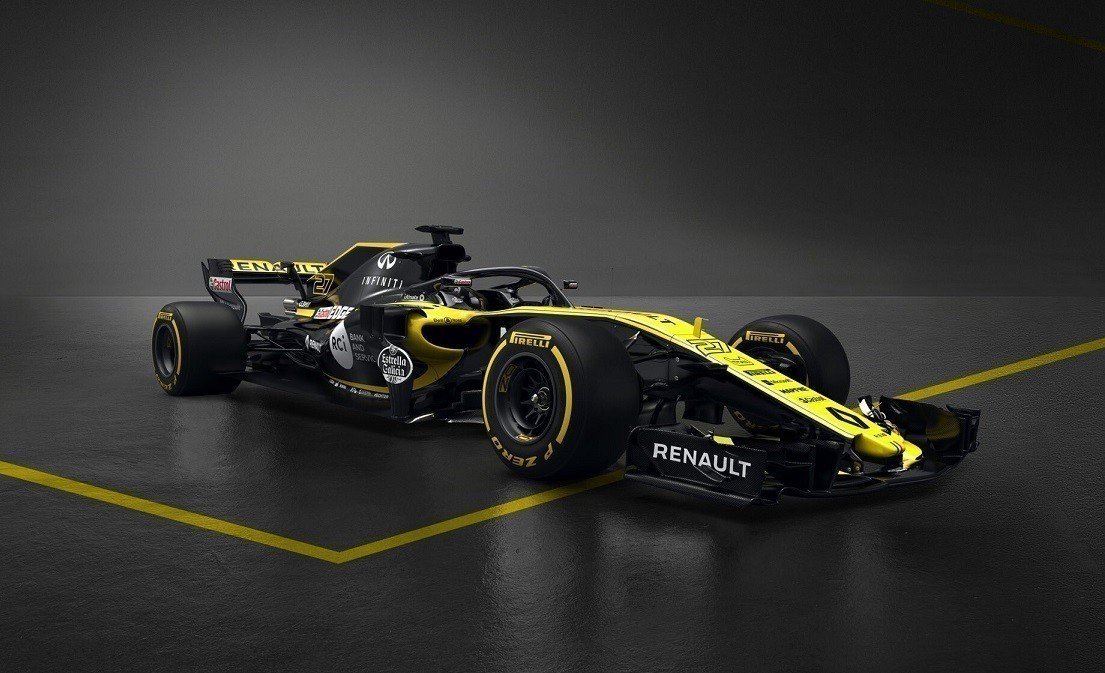 Новый болид Renault F1 - Renault R.S.18