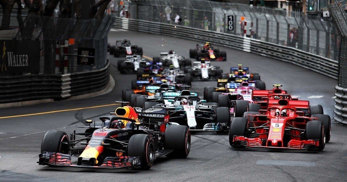 Гран-при Монако 2018. Старт