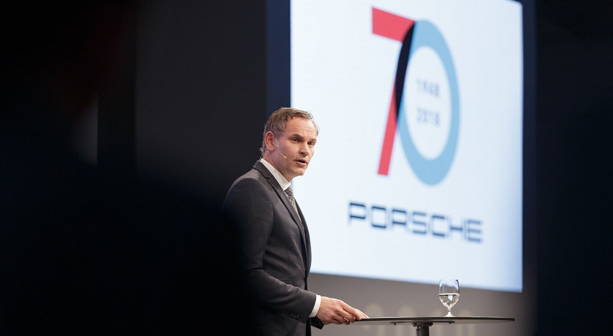 Оливер Блуме, председатель правления Porsche AG